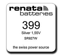 399 SR927W AG7 SR57 Silver Oxide Watch Battery [ Select Brand & Quantity Req ]