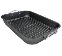 39cm Roast & Rack Non Stick Metal Roasting Tray for Meats Roast Chicken Roasting