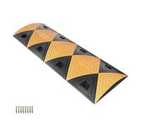 39in Garage Rubber Speed Bumps,Car Ramps,Special for High,Load Capacity 44,000 Lbs,for Road,Parking Entrance