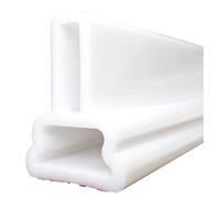 39Inch Collapsible Threshold Water Dam Walkin Shower Guard To Keep Water In Shower Stall Water Barrier For Dry And Wet Bathroom Kitchen Wheelchair Accessible (39inch)