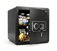 39L Safe Box for Home Bedroom RV - Digital Keypad, Auto LED & Steel Build