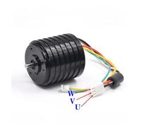 39mm 3-phase Inner Rotor Brushless electronic starter DC 12V-24V 40000RPM Neodymium High-speed Double Ball Bearing AUOQKQUT(Driver Board)