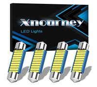 39mm 6418 Led Car Bulbs, 1.53 inches 39mm festoon Led White Color,12V 30smd 3014 Chipset 6461 C5W Bulbs for Interior Car Lights Dome Map Trunk Courtesy Light, 4pcs