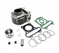 39mm Bore Cylinder With Gaskets And Piston Rebuild Kit Compatible With GY6 50cc 4 Stroke Engine 139QMA 139QMB Scooter Moped Go Kart ATV(GY6 50)