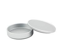 39mm Lens Cap, Front Body Cap and Rear Lens Cap for Leica M39 Lens (Silver)