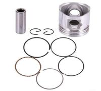 39mm Piston for Ring Kit for 49cc and for 50cc for GY6 139QMB Engines - Compatible with for TaoTao, for Baja, Jonway Scooters, Beach Cars & Dirt Bikes - Metal Replace