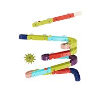 (39pcs) DIY Kids Bath Toys Wall Suction Cup Marble Race Run Track Bathroom Bathtub Play Water Games Toy Kit