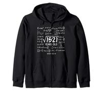 39th Birthday 39 Years Old Funny Math Nerd Humor G ift Zip Hoodie