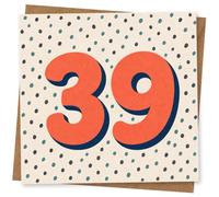 39th Birthday Card for Her, Funny Design