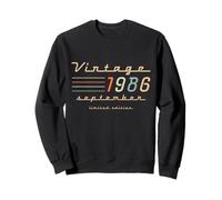 39th Birthday Gifts For Men September 1986 39 Year Old Bday Sweatshirt