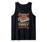 39th Birthday Man Woman 39 Years 1987 Funny Gift Tank Top