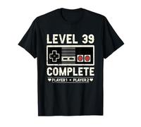39th Wedding Anniversary 39 Year Him Her Level 39 Complete T-Shirt
