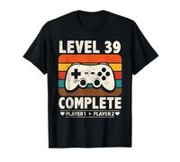 39th Wedding Anniversary Level 39 Complete Retro Gamer T-Shirt