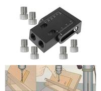 39X Silverline Pocket Hole Screw Jig Set Woodworking Guide Drill Angle Locator