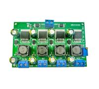 3A 4 Channel 3.3V 5V 12V Adjustable Step Down Converter Module Regulator Board Power Supply Circuit Power Module Step Down