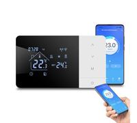 3A Gas Boiler Thermostat, For Tuya Battery-Powered Thermostat 2-Wire Wifi Heating/Cooling Thermostats For Gas Boilers, For ALEXA, And For Alice Voice Control