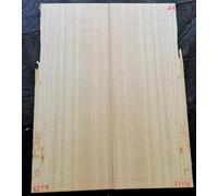 3A Sitka Spruce Acoustic Guitar Top, 2-Piece Bookmatched Soundboard Tonewood Set, Quarter-Sawn Wood Blanks for Luthier Guitar Building, 540 X 220 X 4.5mm Each (3A sitka-X195)