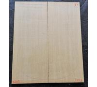 3A Sitka Spruce Acoustic Guitar Top, 2-Piece Bookmatched Soundboard Tonewood Set, Quarter-Sawn Wood Blanks for Luthier Guitar Building, 540 X 220 X 4.5mm Each (3A sitka-X201)