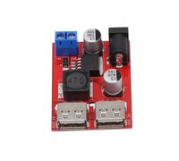 3A Solar Controller Charger Module with Dual USB Ports, Automatic Voltage Regulation Board for Efficient Charging from Solar Panels 6V to 40V DC