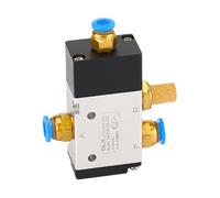 3A110-06 3A210-08 3A310-10 3A410-15 2 Position 3 Way Air Control Reversing Valve 1/8" 1/4" 3/8" 1/2"(3A310-10)