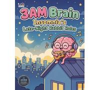 3AM Brain: A Bold and Easy Coloring Book with 50 Simple Scenes for Night Owls and Quiet Minds (Busy Brains & Bold Pages：ADHD-Friendly Coloring)
