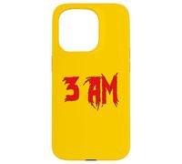 3AM Horror Movie Inspired Midnight Fear Case for iPhone 15 Pro