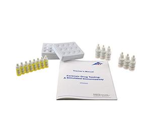 3B Scientific Experiment kit: Forensic Drug Testing - A simulated Immunoassay