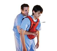 3B Scientific W43300R Anti Choking Trainer Vest with Back Slap, Red