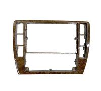 3B0858069 3B0858069A For VW For Passat B5 2001 2002 2003 2004 2005 Dashboard Center Console Bezel Panel Radio Face Trim Frame CFCKHPTHAZ(Mahogany)