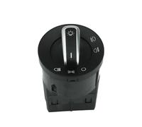 3B0941531 Headlight Control Switch Fog Light Knob Transpoter Window Lift Button(With Chrome)