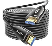 3BAO 8K HDMI Fibre Optic Cable 50M, 48Gbps HDMI 2.1 AOC - 8K@60Hz 4K@120Hz HDR eARC Dolby Atmos, Aluminium Shell, CL3 Rated, Compatible with PS5/Xbox Series X/RTX 3080
