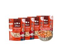 3Bears Porridge - Apple & Cinnamon | Porridge Oats | Porridge Sachets | Porridge Oats Sachets | Wholegrain Porridge Oats | Overnight Oats | Oatmeal | 4 x 400g