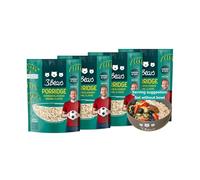 3Bears Porridge - Original Classic | Porridge Oats | Porridge Sachets | Porridge Oats Sachets | Wholegrain Porridge Oats | Overnight Oats | Oatmeal | 4 x 400g