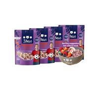 3Bears Porridge - Triple Berry | Porridge Oats | Porridge Sachets | Porridge Oats Sachets | Wholegrain Porridge Oats | Overnight Oats | Oatmeal | 4 x 400g