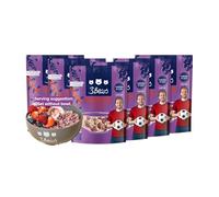 3Bears Porridge - Triple Berry | Porridge Oats | Porridge Sachets | Porridge Oats Sachets | Wholegrain Porridge Oats | Overnight Oats | Oatmeal | 6 x 400g