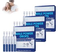 3Box Male Power Drops Upgrade, Delay Drop for Long Last Men, Secret Drops for Strong Men, Delay Drop for Long Last Mens, Instant Energy & Stamina Support