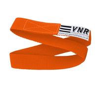 3BPRO Premium Gymnastic Bar Loops Straps, hand grip, palm protection, guards (26CM, Orange)