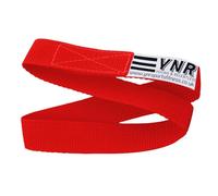3BPRO Premium Gymnastic Bar Loops Straps, hand grip, palm protection, guards (31CM, Red)