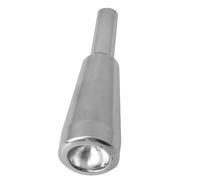 3C/5C/7C Silver/Gold Plated Trumpet Mouthpiece for Beginner Advancer (Color : 7C SILVER)