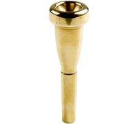 3C/7C Trumpet Mouthpiece, Designed for Bach Instruments, Made of Copper Alloy with Elegant Gold Plating (Gold 3C)