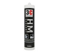 3C Sealants HM Sealant Anti-Mould Sanitary Silicone (Clear, 310ml)