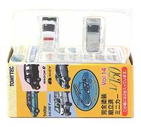 [3C] Tomy Tech 1/150 The Car Collection Vol. 14 Recent Light Motor Edition Daihatsu High Jet Cargo Police Car/Silver Single Item