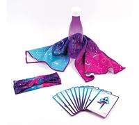 3C4G Celestial Yoga Accessory Set - Includes Kids Water Bottle, Towel, Headband & Cards - Accessories for Girls Ages 6-8-10-12-14-16 by Make It Real