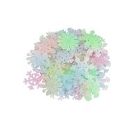 3cm Luminous Snowflake Wall Sticker 3D 200pcs Fluorescent