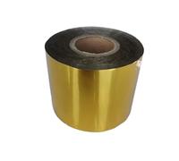 3cm x120M 11 Colors Hot Stamping Foil Heat Transfer Laminating Napkin Anodized Gilded Paper for Foil Stamping Machine(Gold)