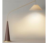 3Color Dimmable Arc Floor LampTall Standing Light for Living Room Reading Home Decor Modern Atmosphere Ele Design Energy Efficient