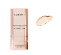 3Colors Women's Foundation Stick Non-Stuck Powder Moisturizing Light Translucent Brightening Concealer with Brush Long-Lasting