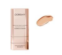 3Colors Women's Foundation Stick Non-Stuck Powder Moisturizing Light Translucent Brightening Long-Lasting Brush with Concealer