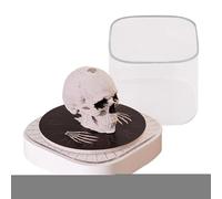 3D 2026 Time Piece Calendar - 3D Skull Shape Tear off Notepad,Paper Sculpture Art Calendar | for Halloween Home Desk School Conference Rooms Executive Assistants College Freelancers Students
