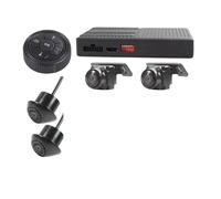 3D 360 Camera With AI Intelligent Around View Camera Bird Eye For Car 1080P DVR Multi-angle Recording Backup Camera(With Touch Screen)